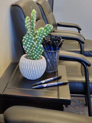 Pens and Cacti