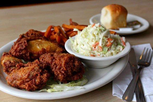 Fried chicken dinner