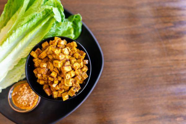 Lettuce Wrap Tofu