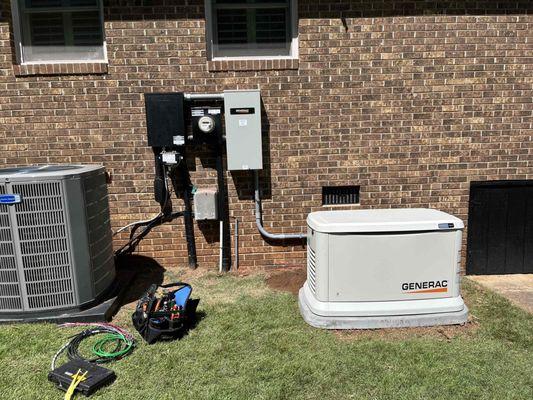 Generac generator installation