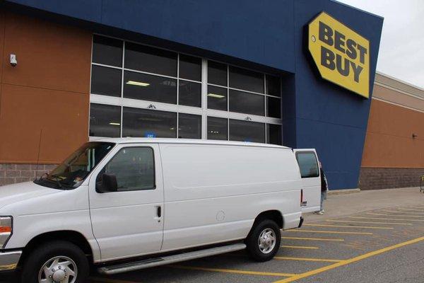 Best Buy Cargo Van Pickup