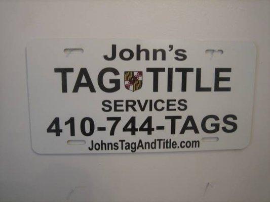 Johns Tag and Title