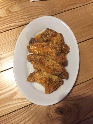 Buffalo garlic parmasiano wings