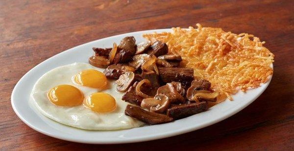 Prime Rib Tips Breakfast