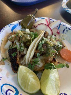 Fish Taco con Camaron