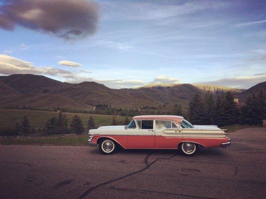 Bella the 1957 Mercury Montclair that Layke helped in a moment of need!