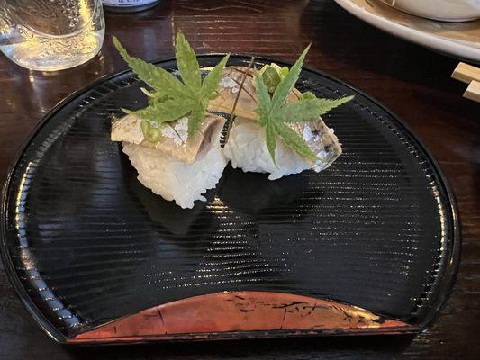 Marinated Sardine Nigiri