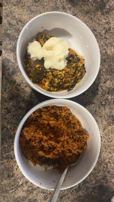 Fufu and Egusi, Jollof Rice