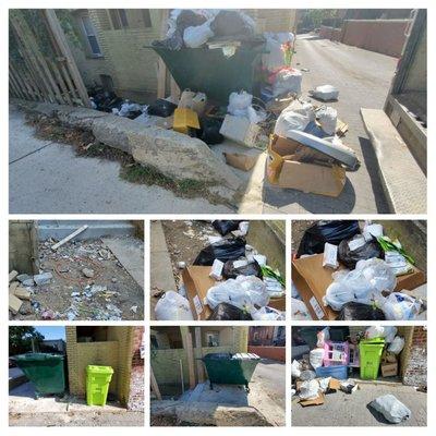 Residential building cleanup in northwest DC