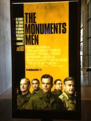 The Monuments Men ....excellent, historical...