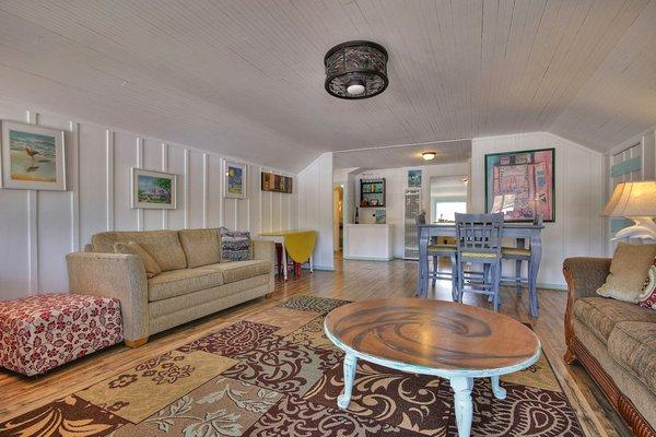 Upstairs dining room area