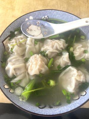 REALLY fresh wonton soup!