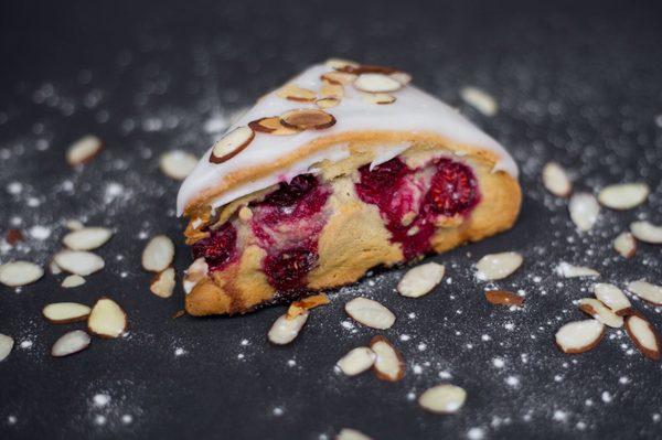 Raspberry Almond Scone