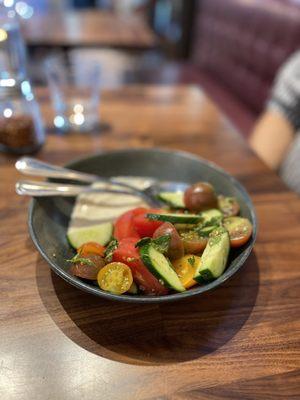 Heirloom tomatoes  salad