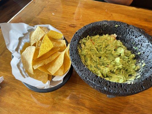 Guacamole - freshly made at the table