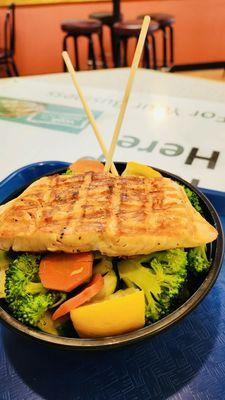 Salmon Teriyaki Bowl