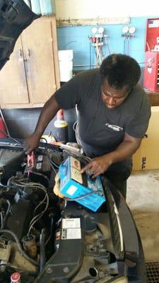 ASE certified mechanic