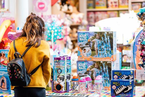 Kids love to browse in our store!