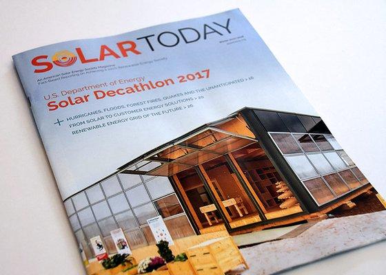 Solar Today Magazine Design