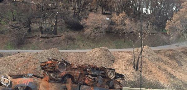 3big piles dumped on our hillside Remove All ASAP.  They have been reported to County officials