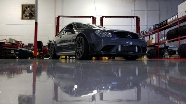 One of our client's cars. Yes we can do performance modifications and installs.