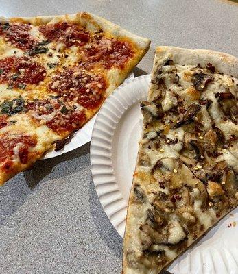 gramma round slice + mushroom slice