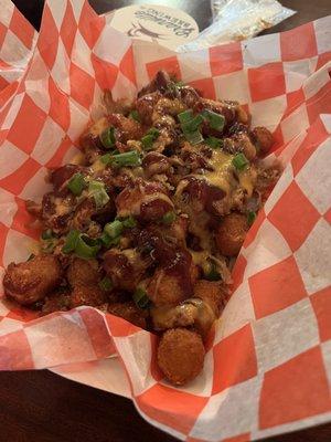 Pulled pork tots