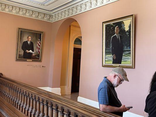 Former governor portraits