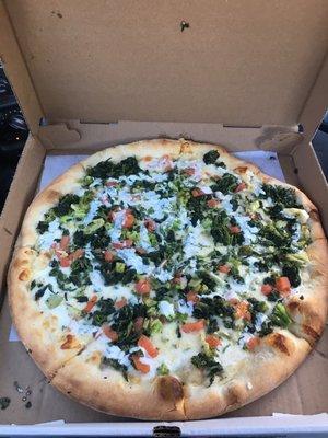 Large 16' Veggie Pizza Mid Dec 2020