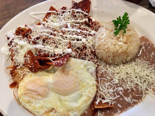 Chilaquiles Azteca $10.95