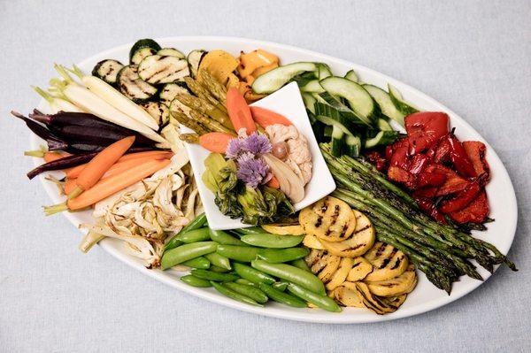 Crudités platter