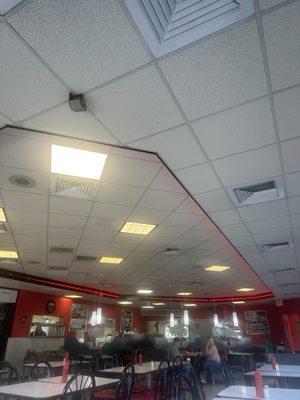 Steak and Shake interior