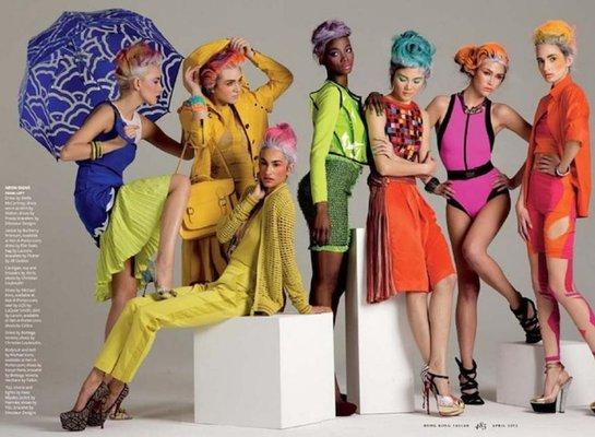 Fashion editorial's @gemini14salon www.gemini14nyc.com