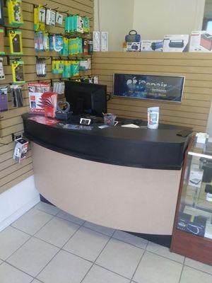 Reception desk