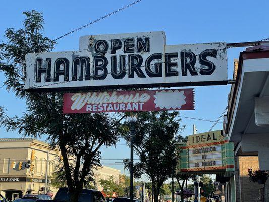 Whitehouse Restaurant Signage