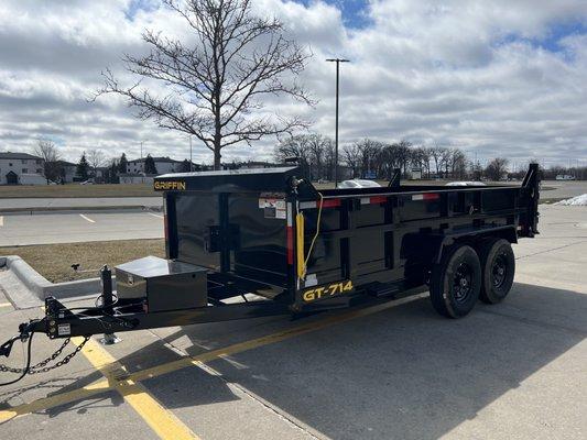 7x14 Dump Trailer 10,000lbs Capacity 
Rentals Available!