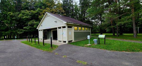 Clean and large restrooms