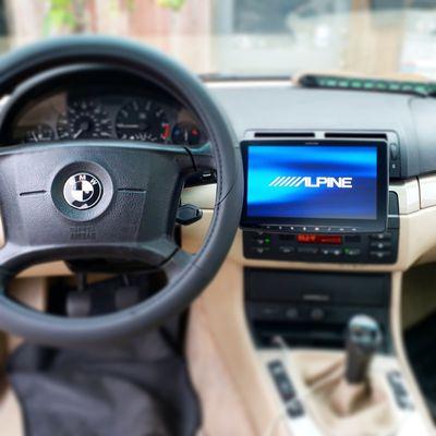 Alpine halo 9 in BMW