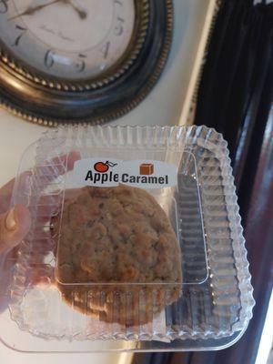 Big soft and gooey Carmel apple cookies.   3 for $4.99