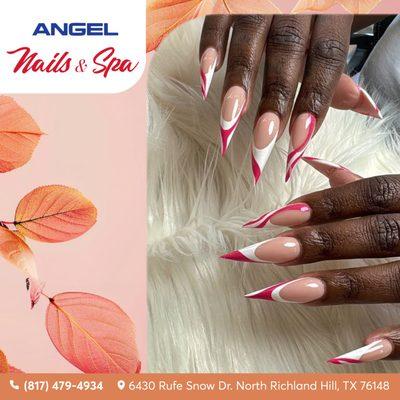 Perfect colors for every season at Angel Nails & Spa 
 Stay trendy with the hottest color updates. Shine bright wherever you go!