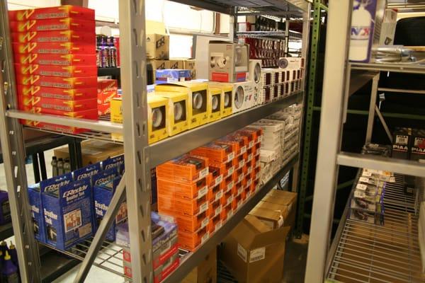 Inventory in warehouse