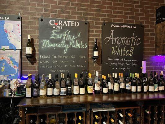 Curated Wines