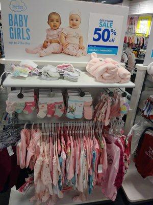 Clothing for baby. Girls