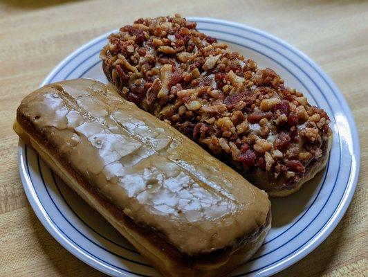 Maple, and maple bacon bars