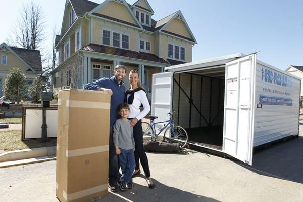 1-800-PACK-RAT is the simplest way to move or store your stuff in the Newark area.