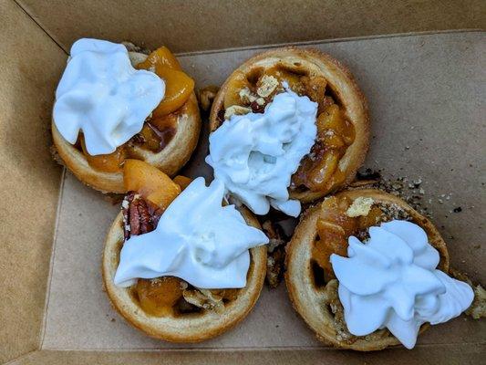 Peach Dream Mini Waffles