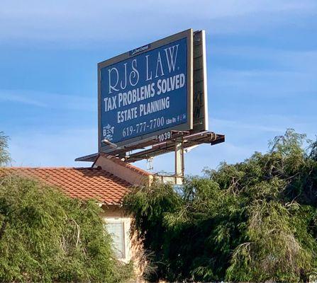 Billboard in PB. Jan 7, 2020