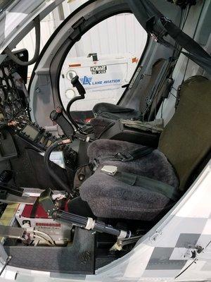 Crew Seat Bottoms, NOTAR Helicopter