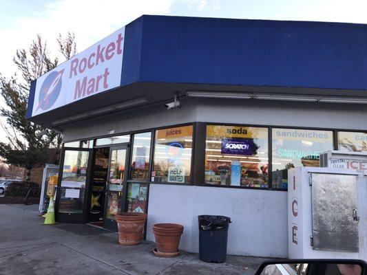 The rocket mart.