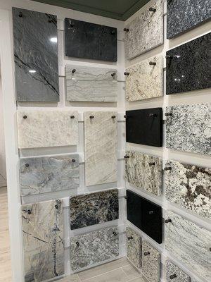 Come see our stone displays!